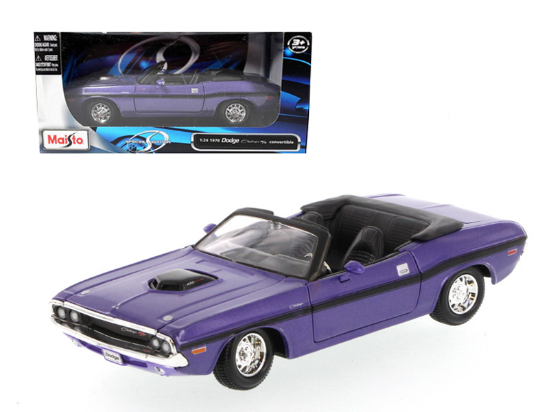 Brand new 1/24 scale diecast car model of 1970 Dodge Challenger R/T