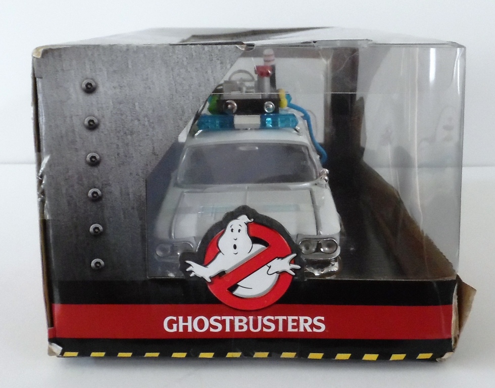 Diecast Ghostbusters ECTO-1 Car Hollywood Rides 1/24 Pre-Owned