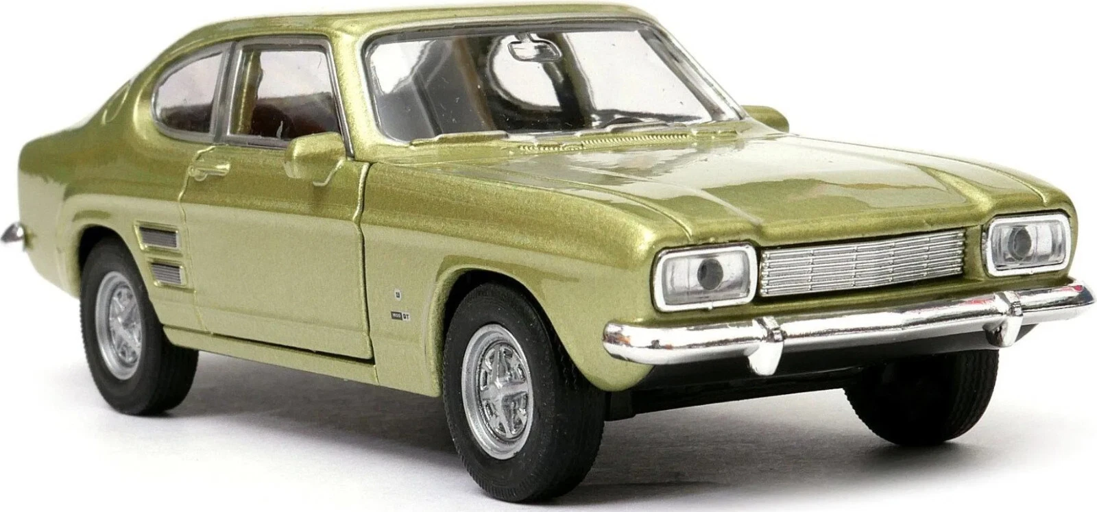 Diecast 1969 Pale Green Ford Capri Welly 1/24 New
