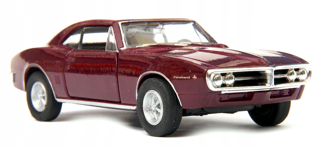 Diecast 1969 Maroon Pontiac GTO 1/24 Welly New