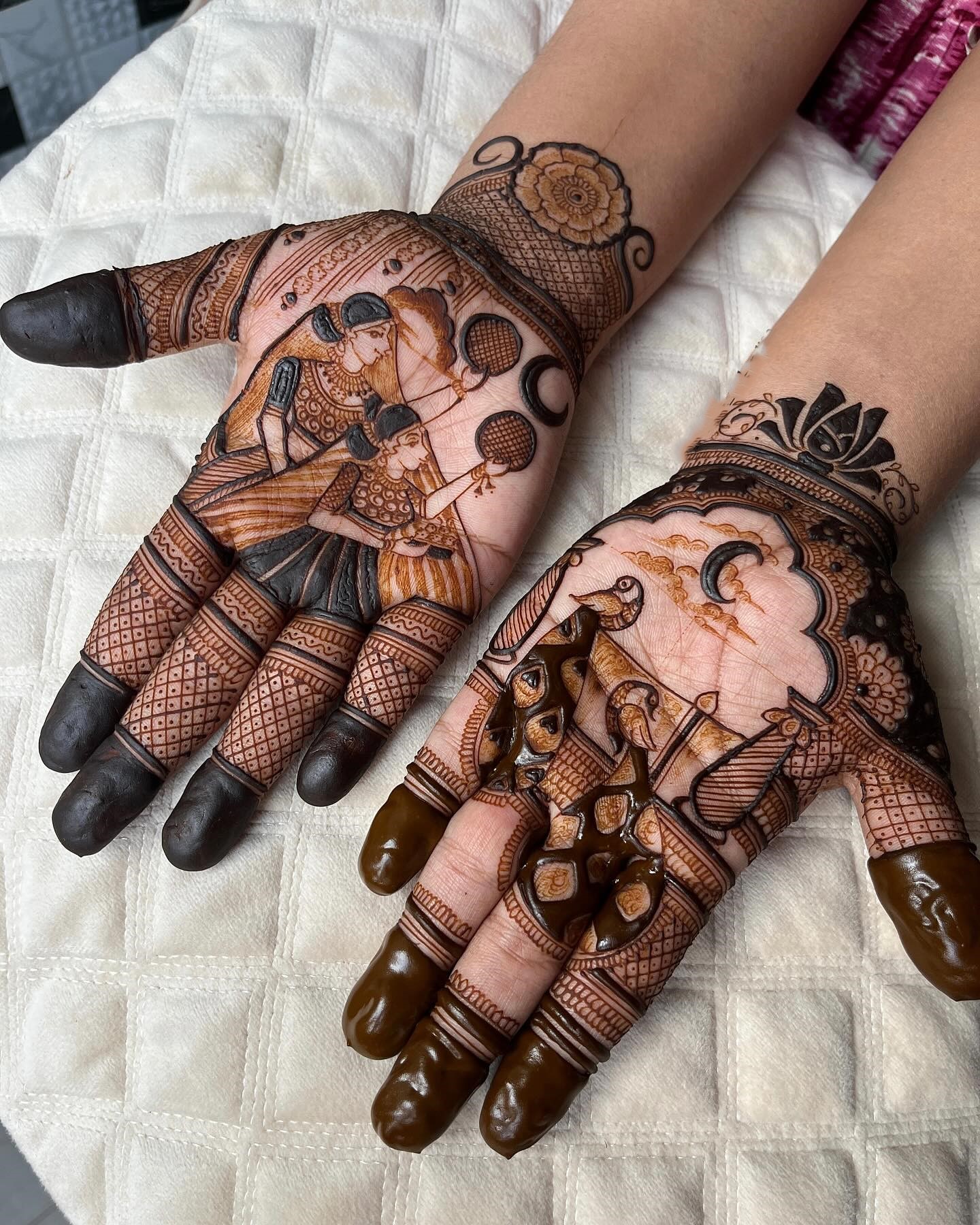 Karwa Chauth Mehndi Design 