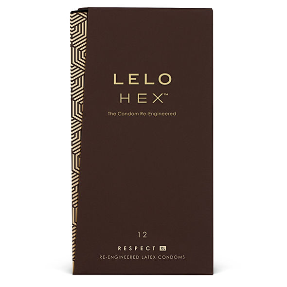 LELO HEX PRÉSERVATIFS XL PREMIUM (Boîte 12 unités)