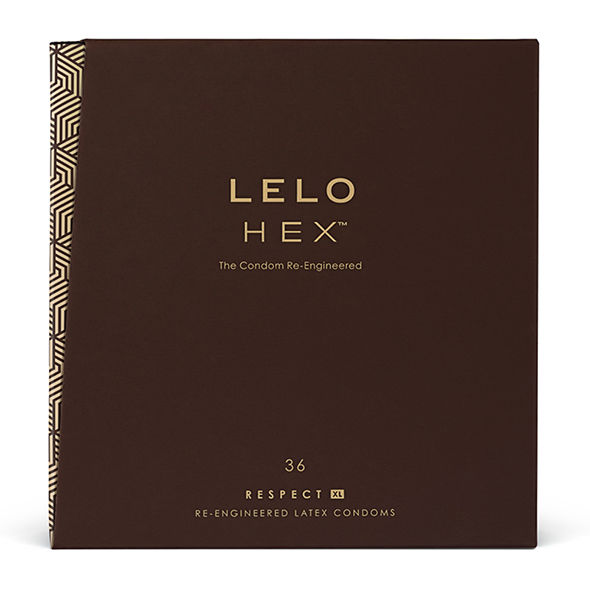 LELO HEX PRÉSERVATIFS XL PREMIUM (Boîte 36 unités)