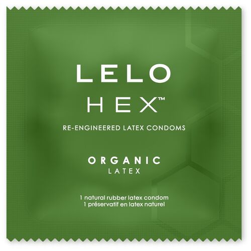LELO HEX PRÉSERVATIFS BIOLOGIQUES PREMIUM (Boîte 36 unités)