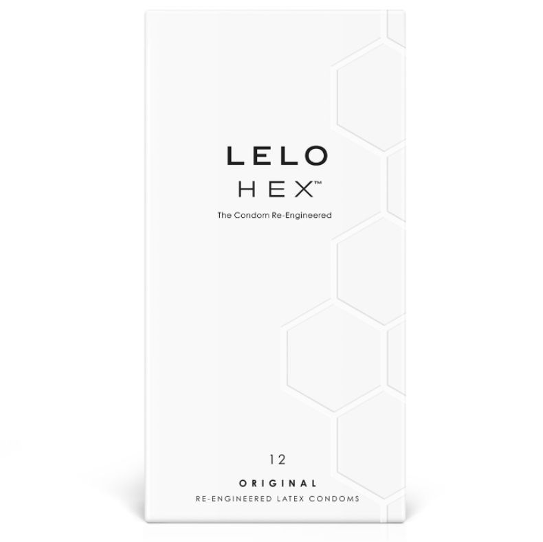 LELO HEX PRÉSERVATIFS PREMIUM (Boîte 12 unités)