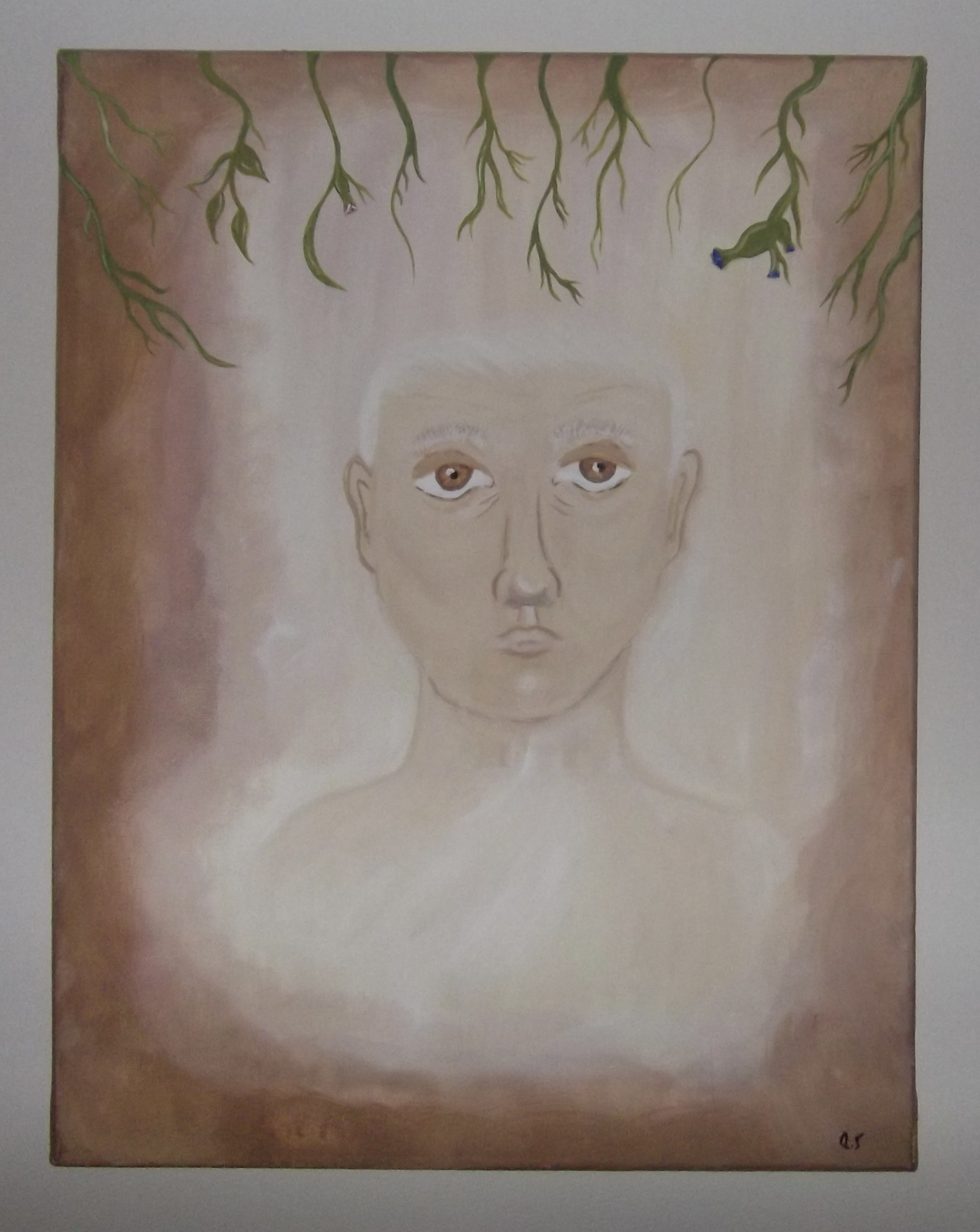 Abstract Portrait Painting