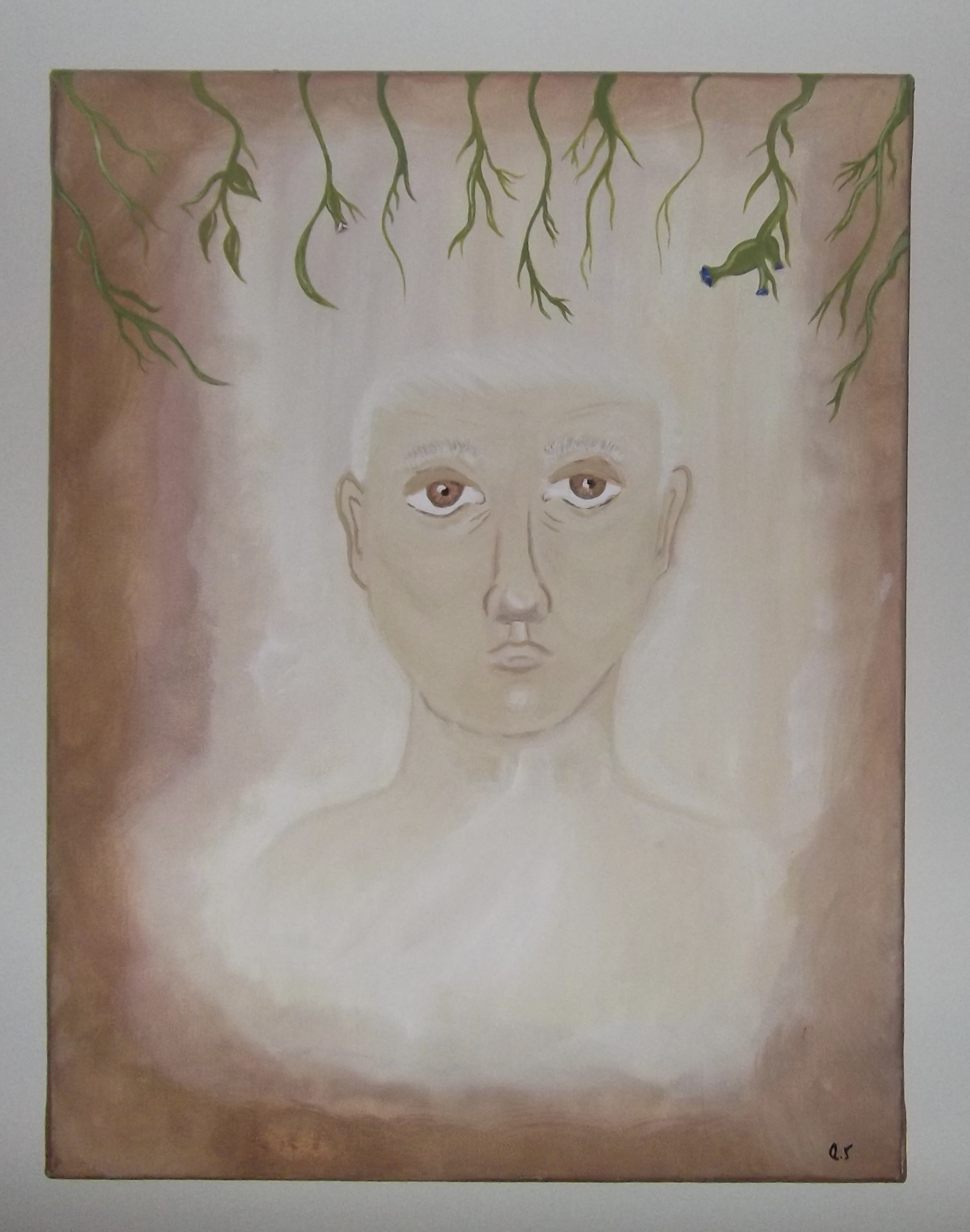 Abstract Portrait Painting