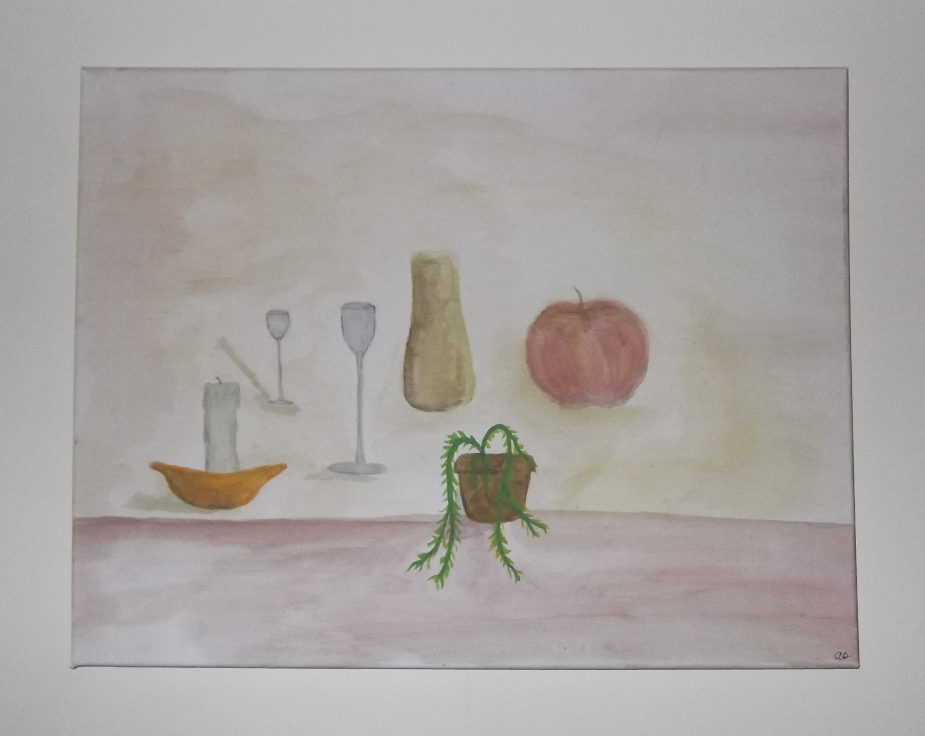 Still Life Watercolor Painting