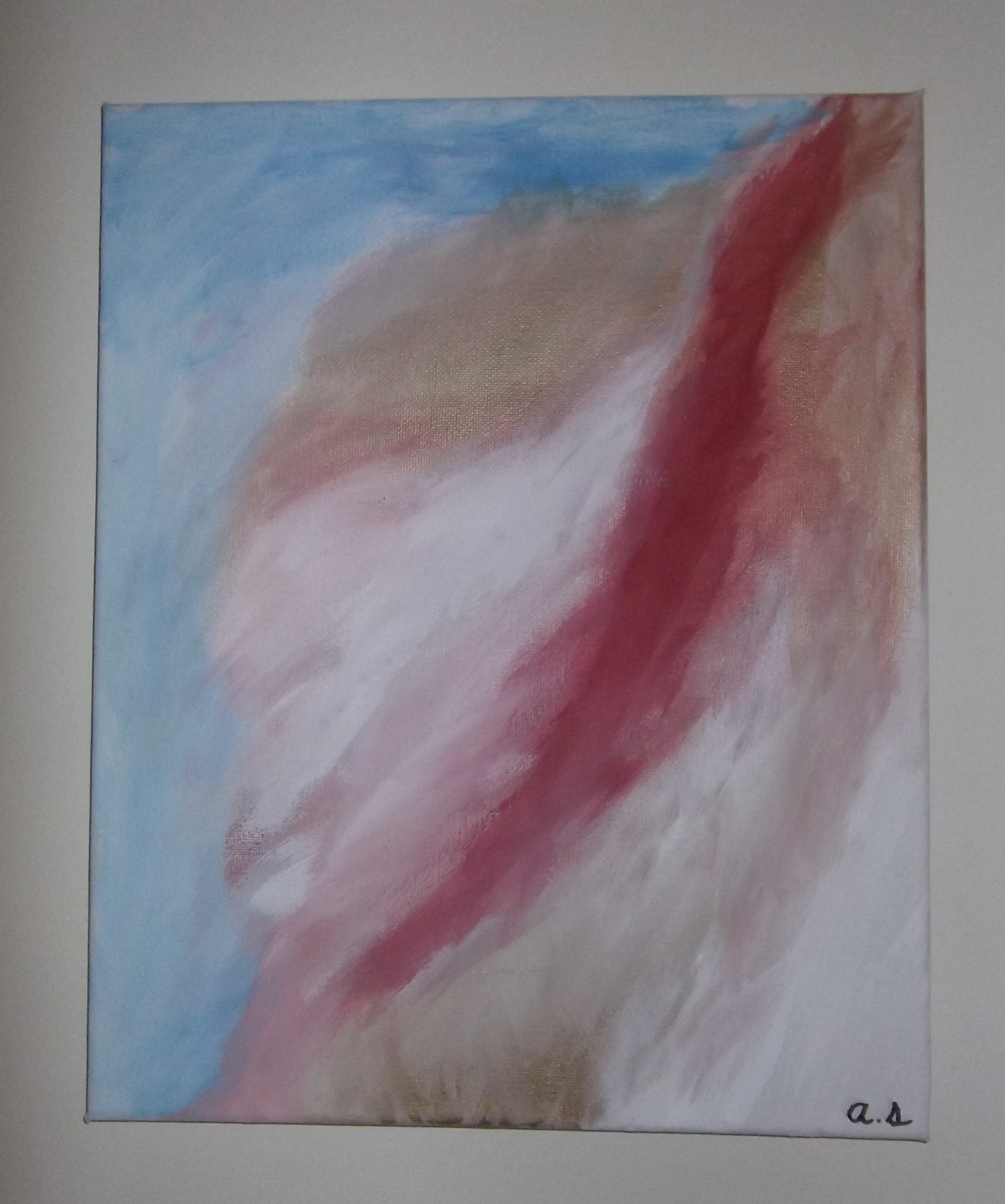 Abstract Depiction of the Heart Painting