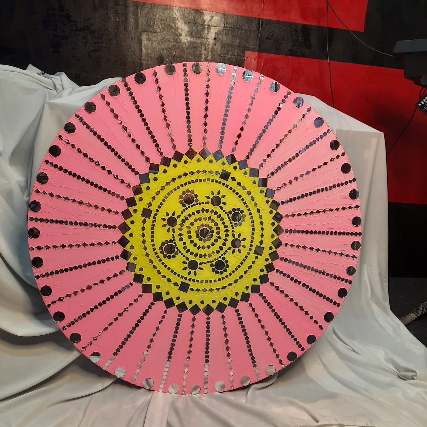 Handcrafted Decorative Mandala Shield