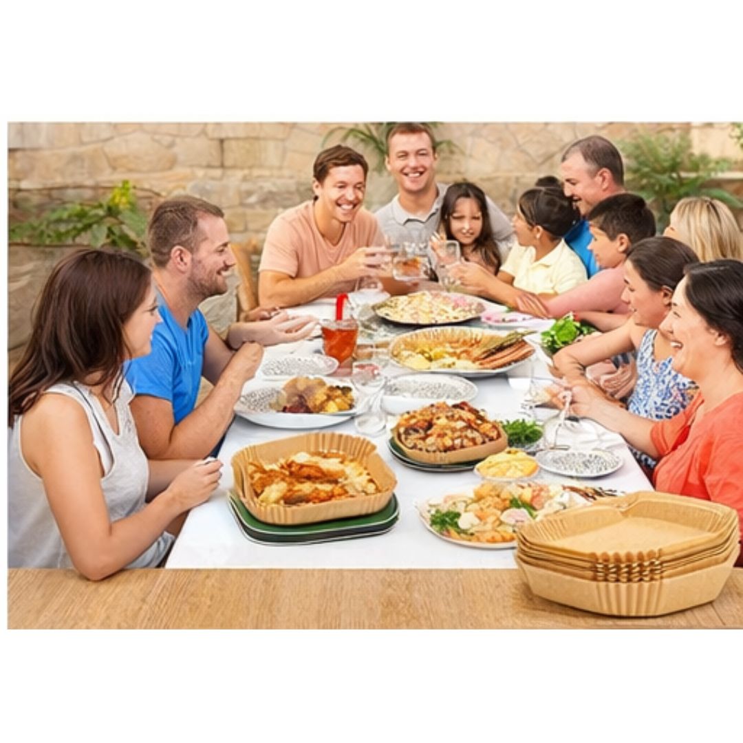 100 PCS Air Fryer Paper Sheets