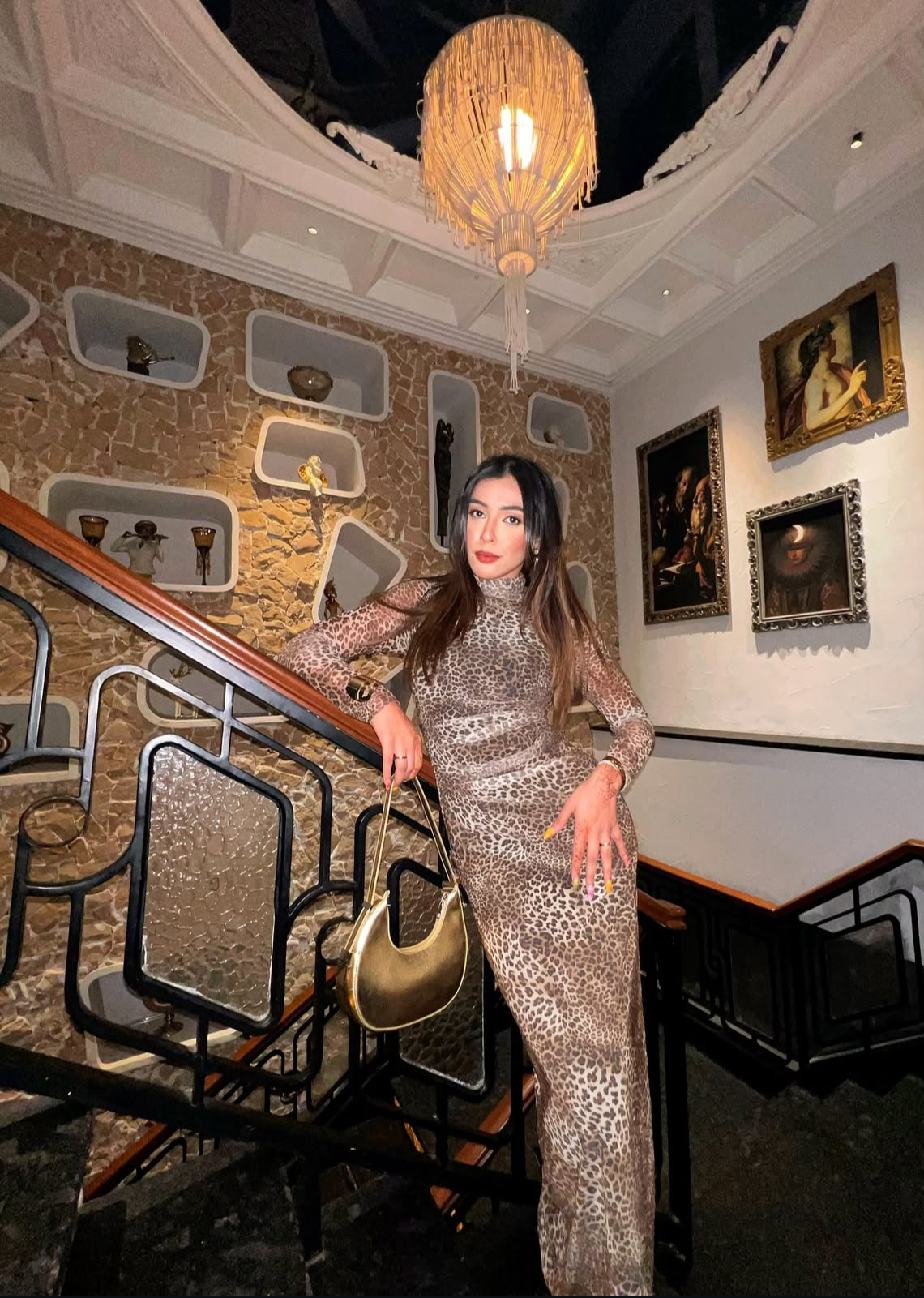 Leopard Print Bodycon Dress