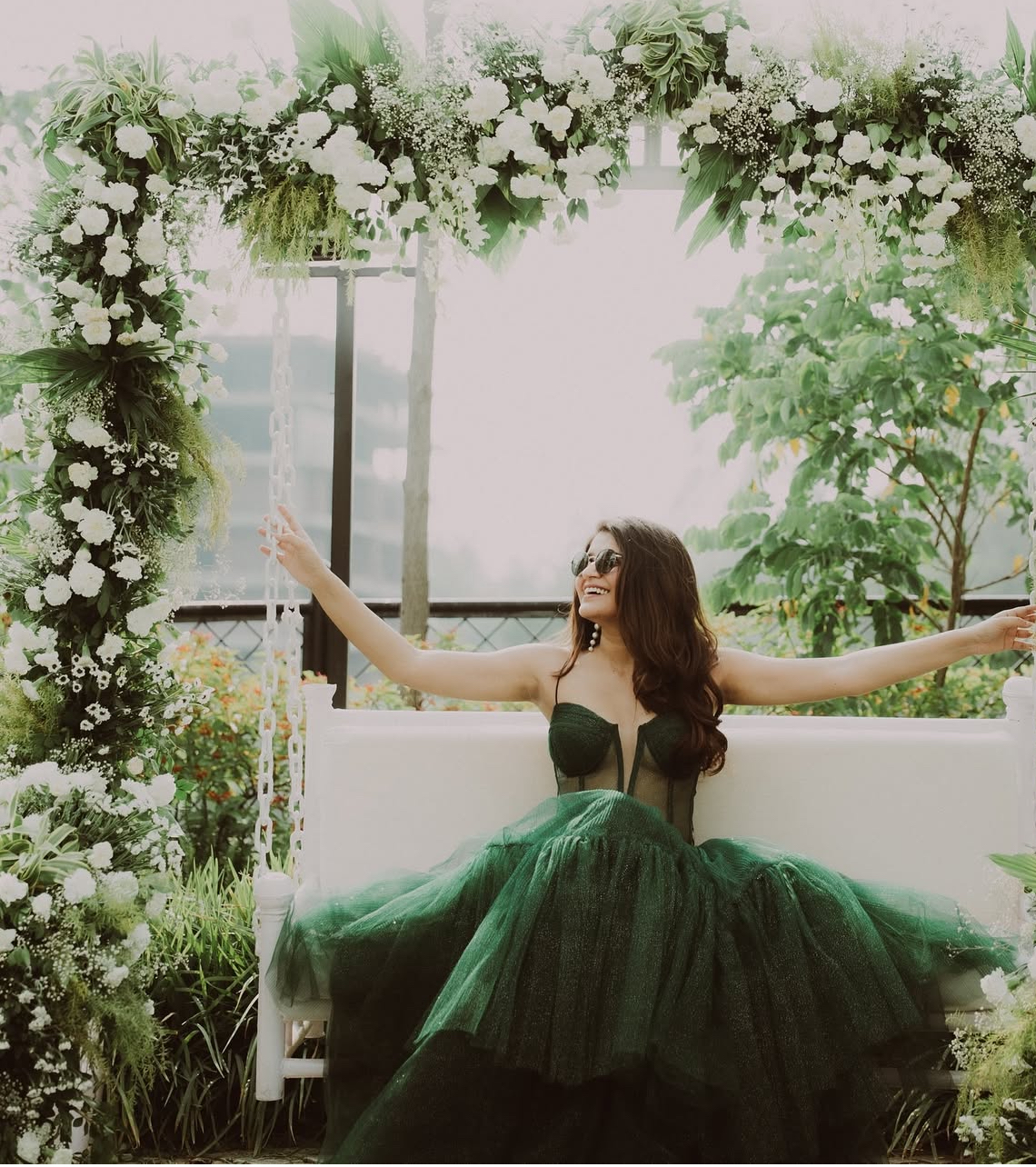 Emerald Green Ball Gown