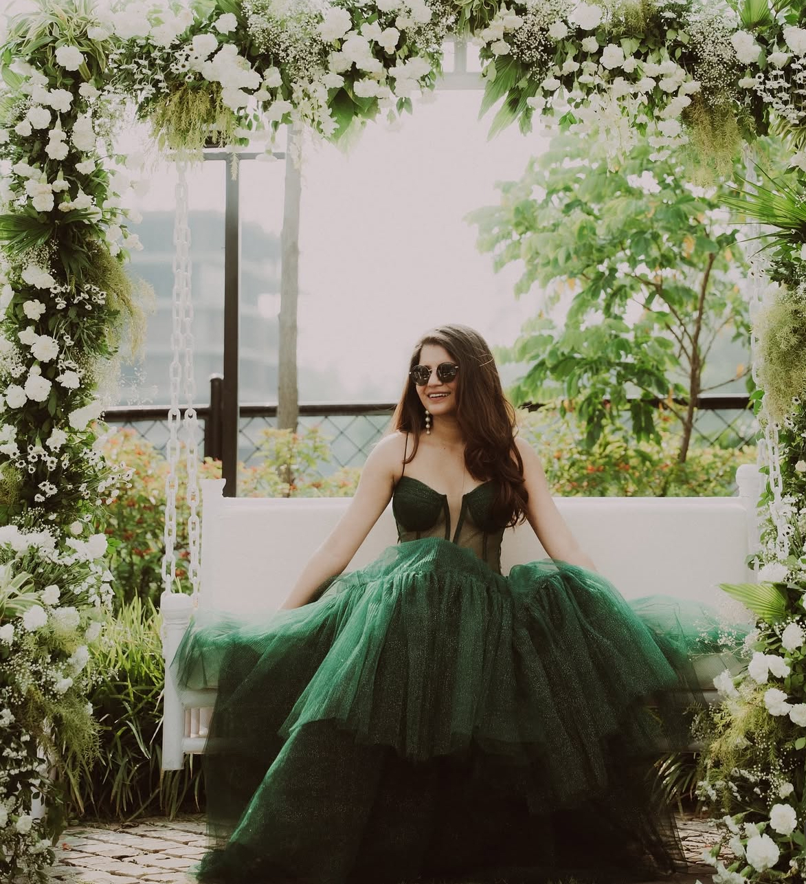 Emerald Green Ball Gown