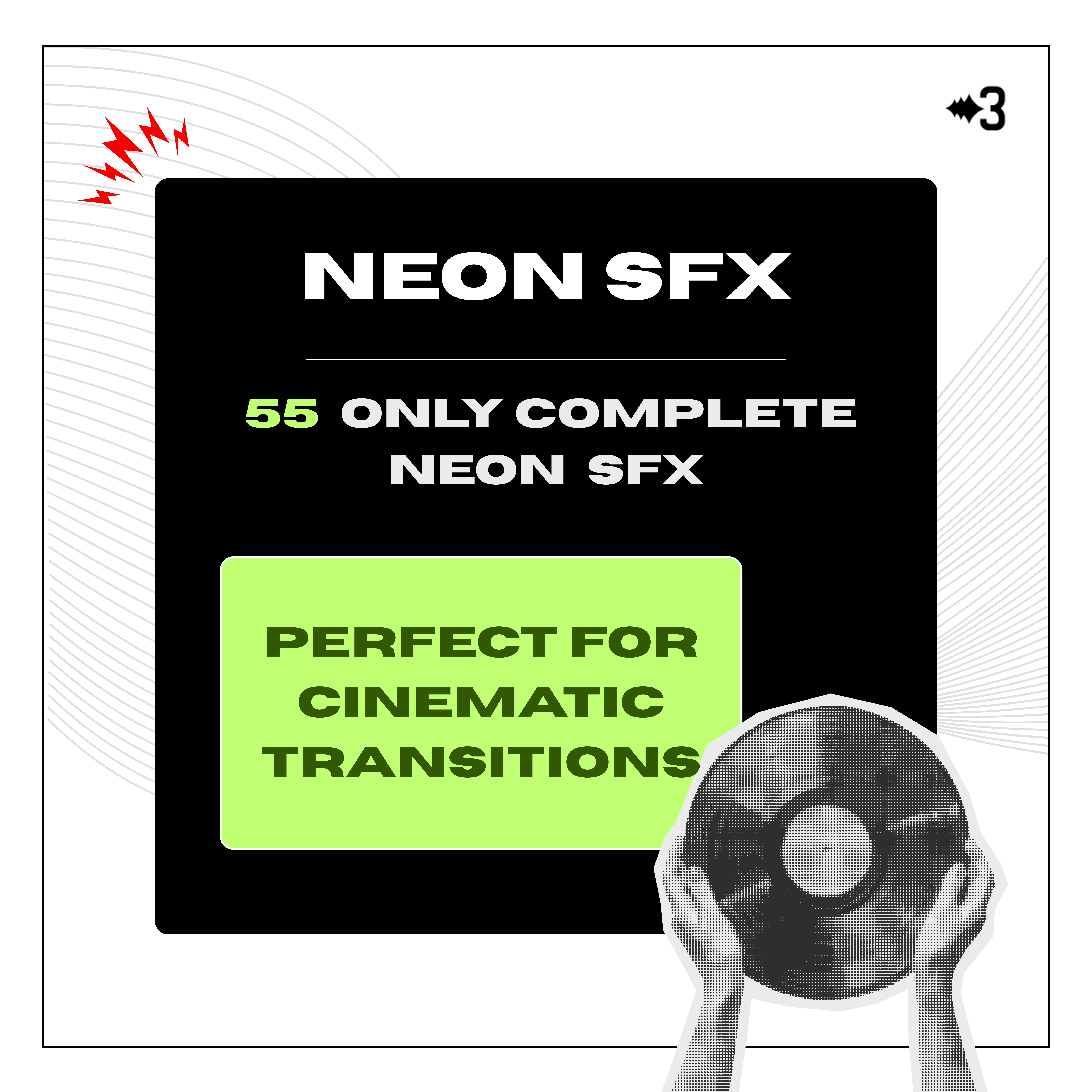 Neon Transitions SFX Pack