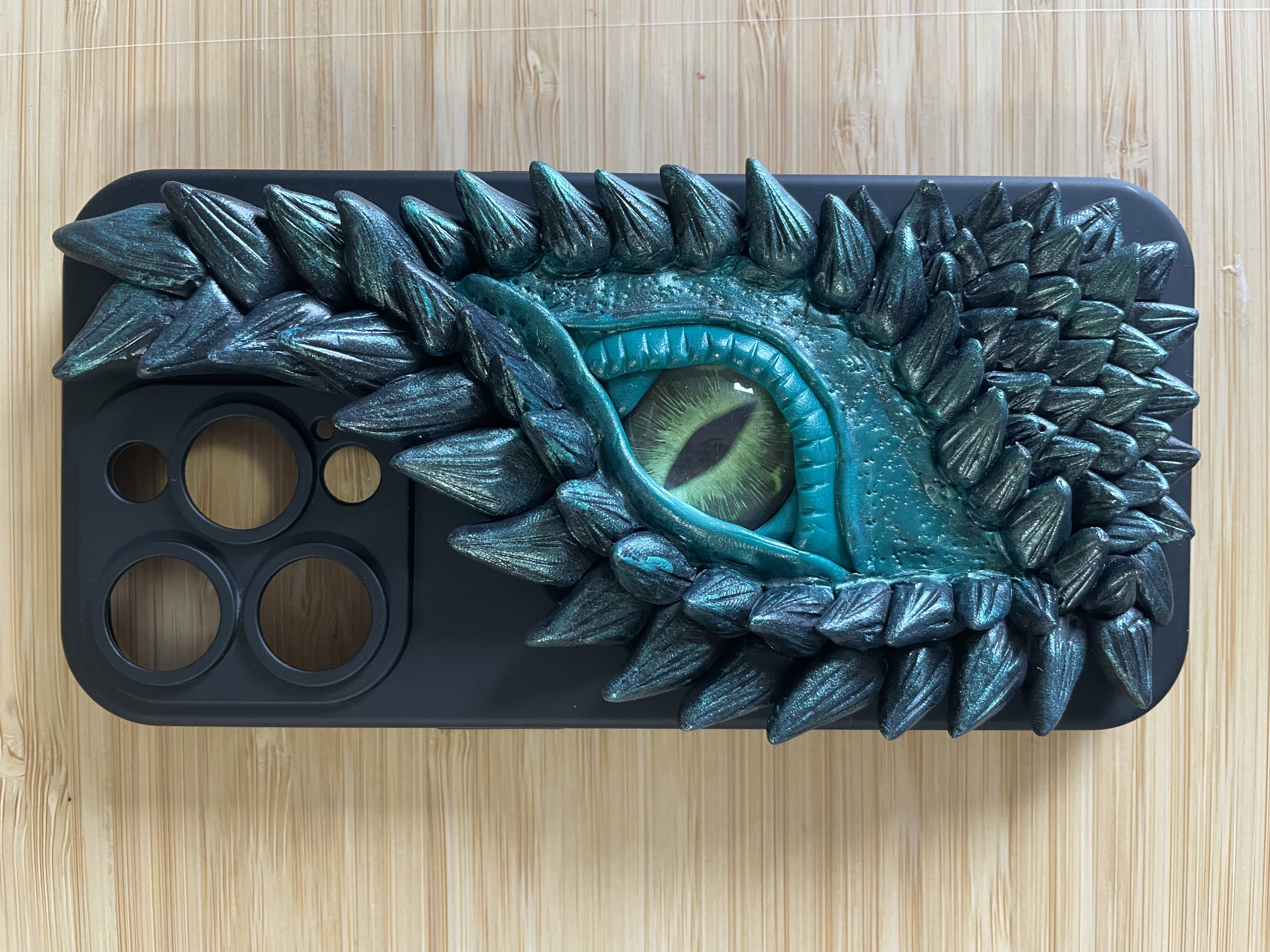 iPhone 15 Pro Dragon Eye Phone Case