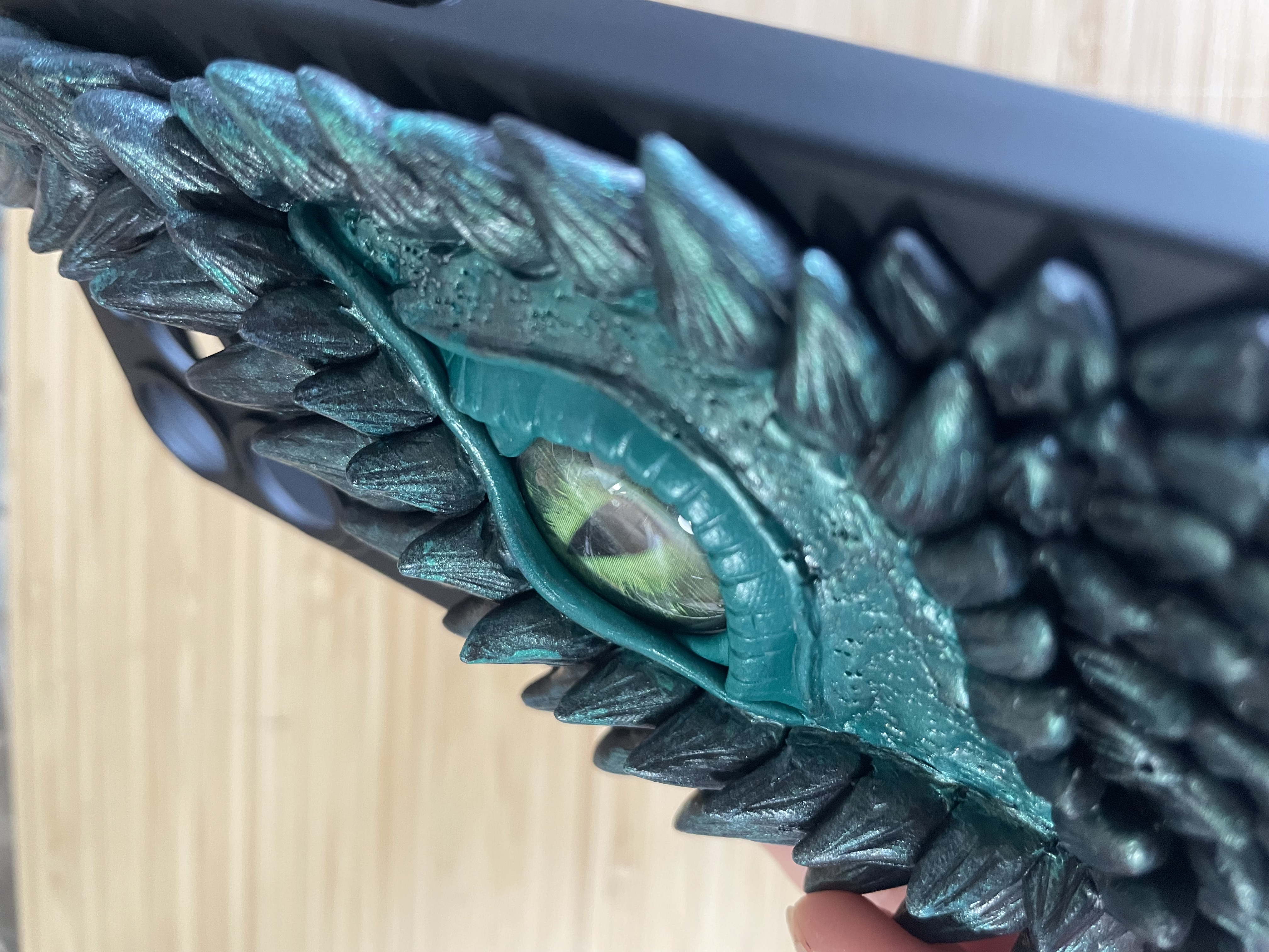 iPhone 15 Pro Dragon Eye Phone Case