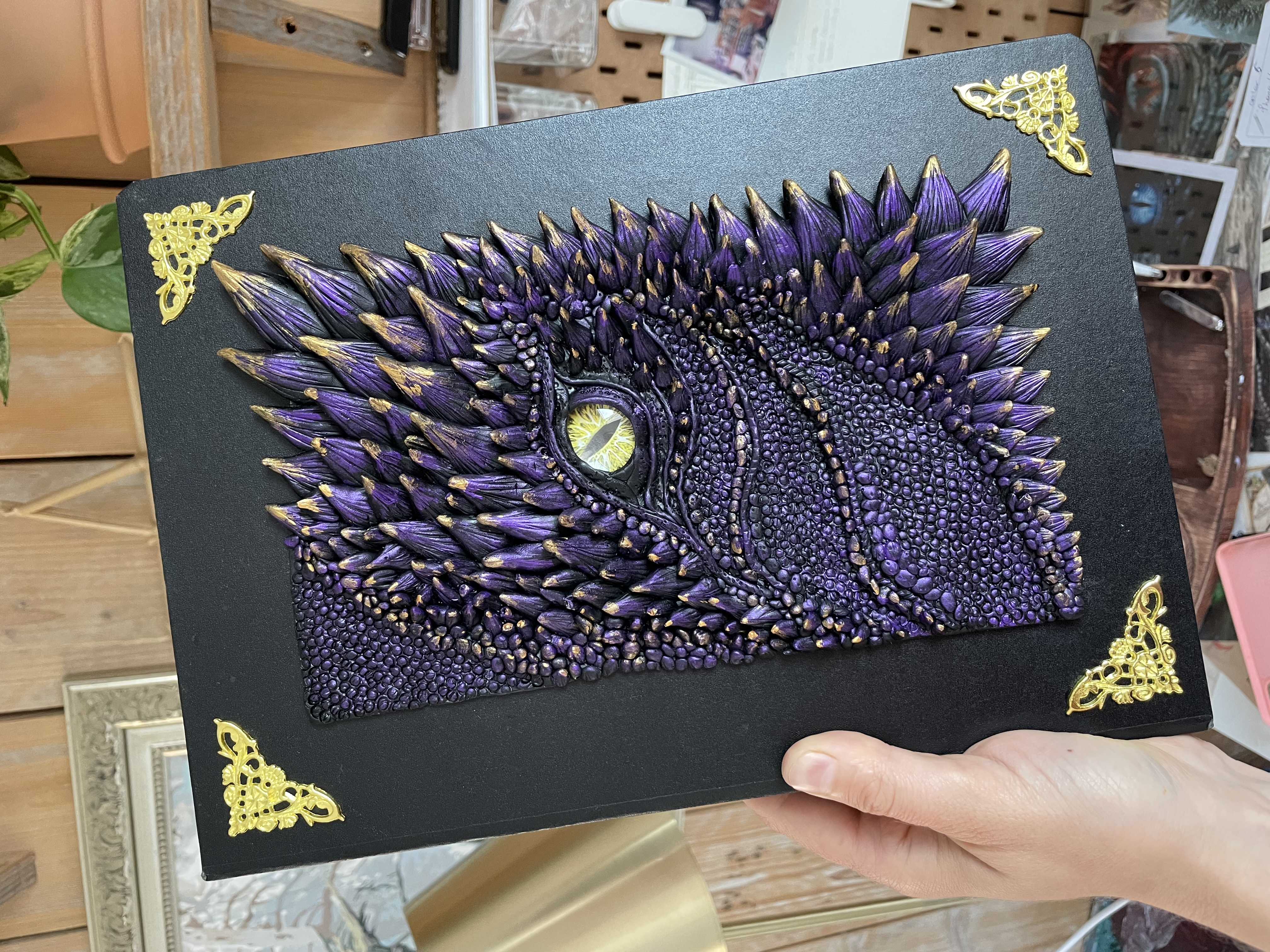 A4 dragon eye hardcover sketchbook