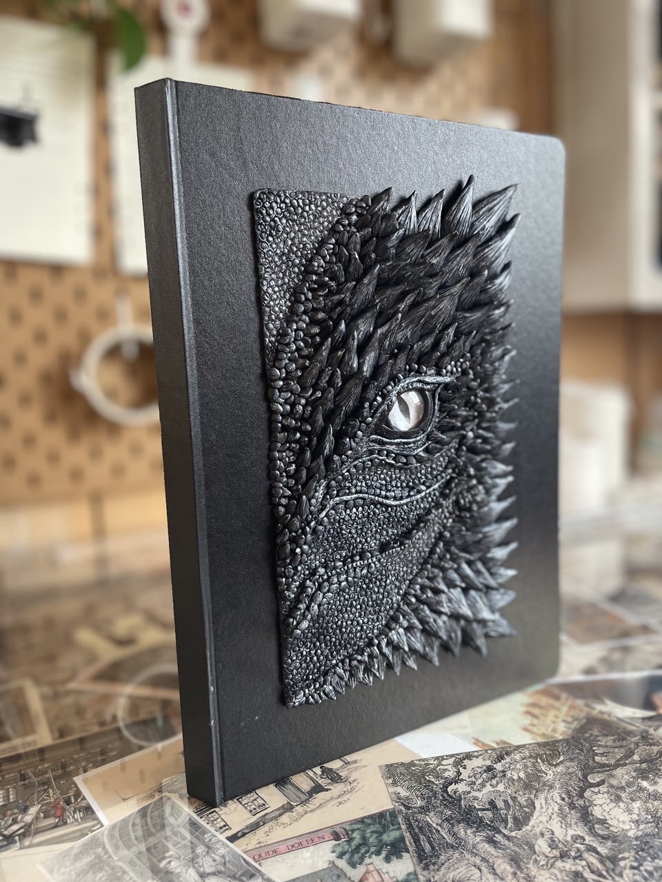 A4 dragon eye hardcover sketchbook