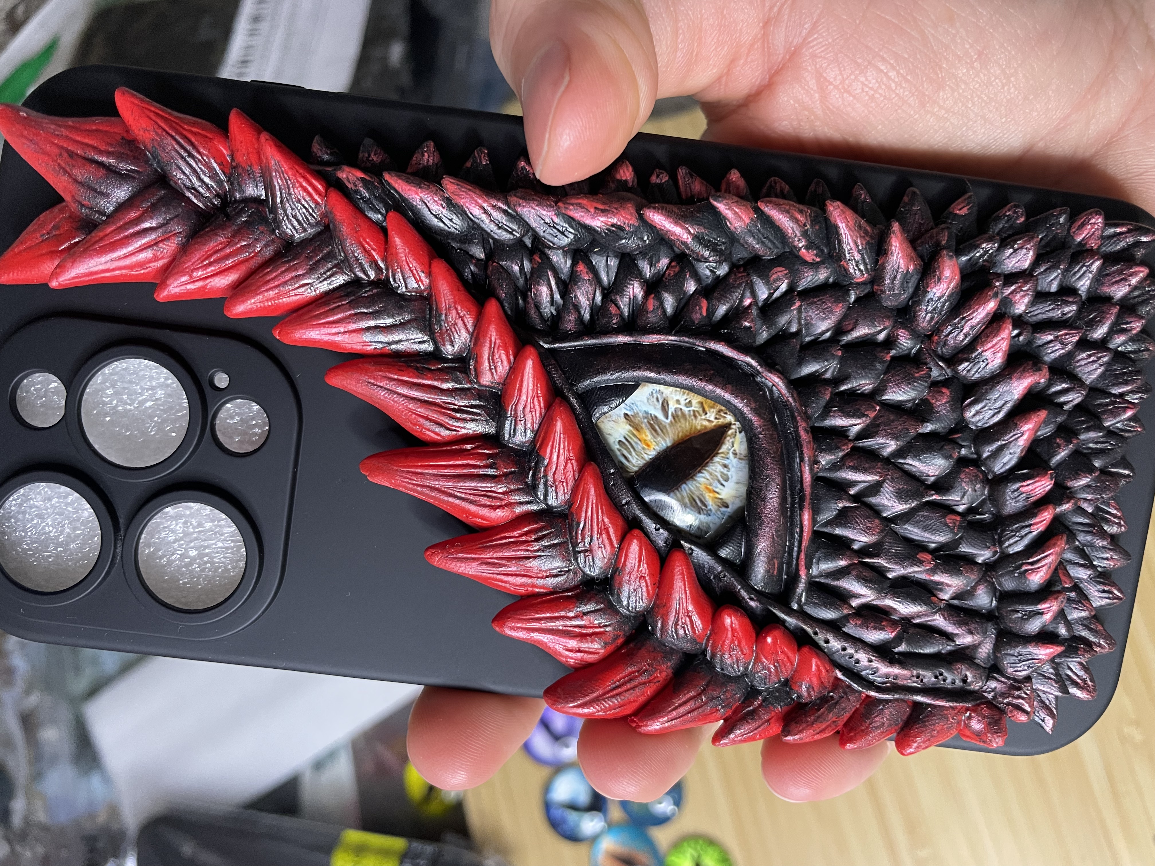iPhone 14/15/16 ProMax Dragon eye case