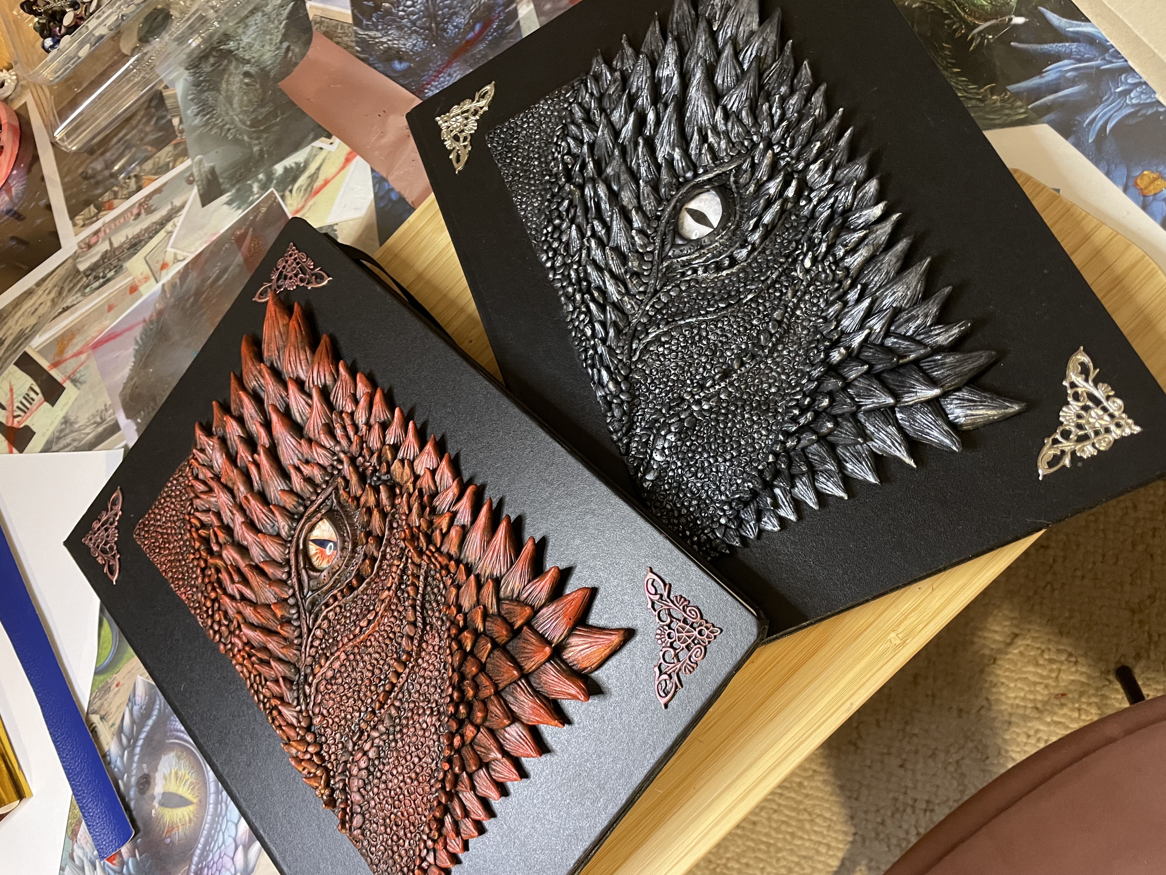 A4 dragon eye hardcover sketchbook