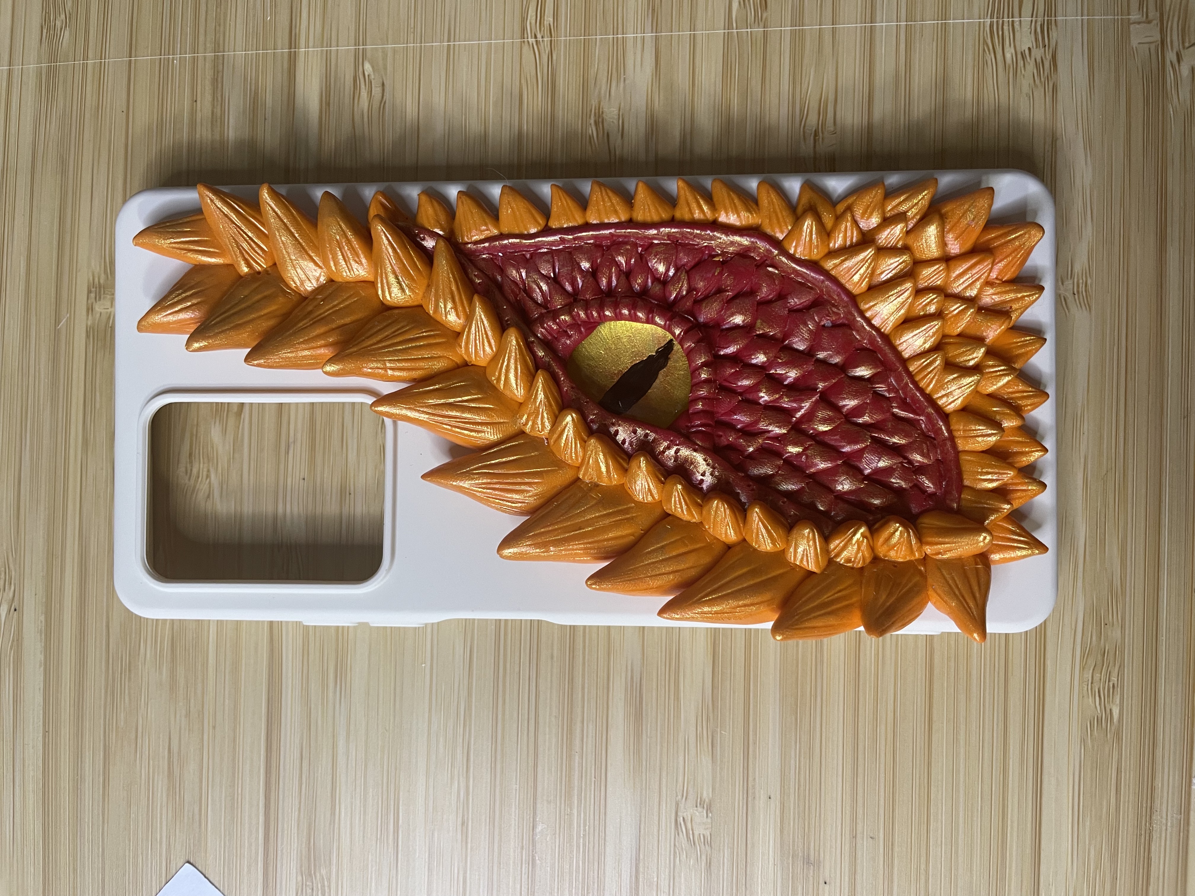 3D Dragon Eye Phone Case for Xiaomi Redmi Note 12 pro 5G