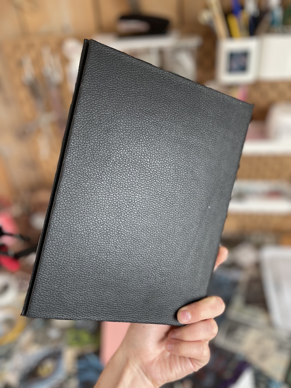 A5 Black Dragon Journal with black ring binder