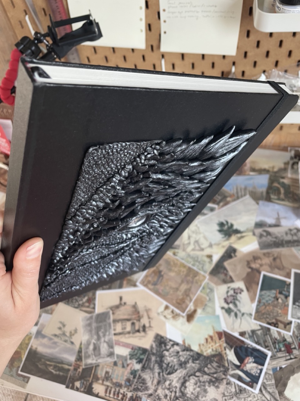 A4 dragon eye hardcover sketchbook