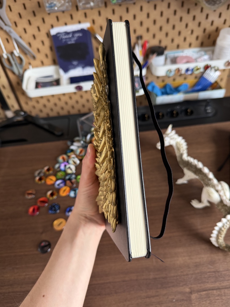 A5 dragon eye hardcover lined journal
