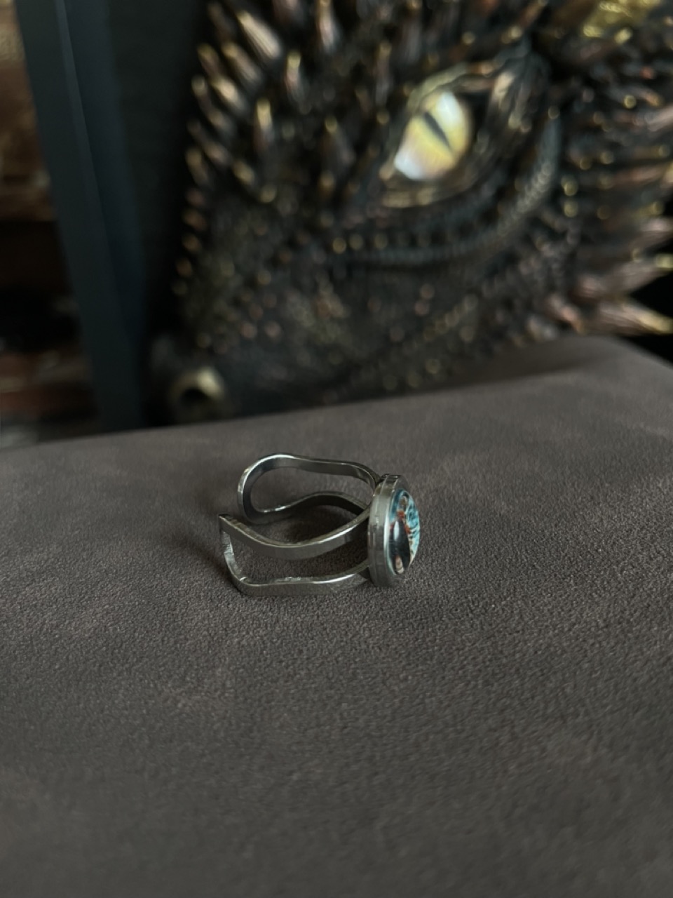 Small Dragon Eye Ring
