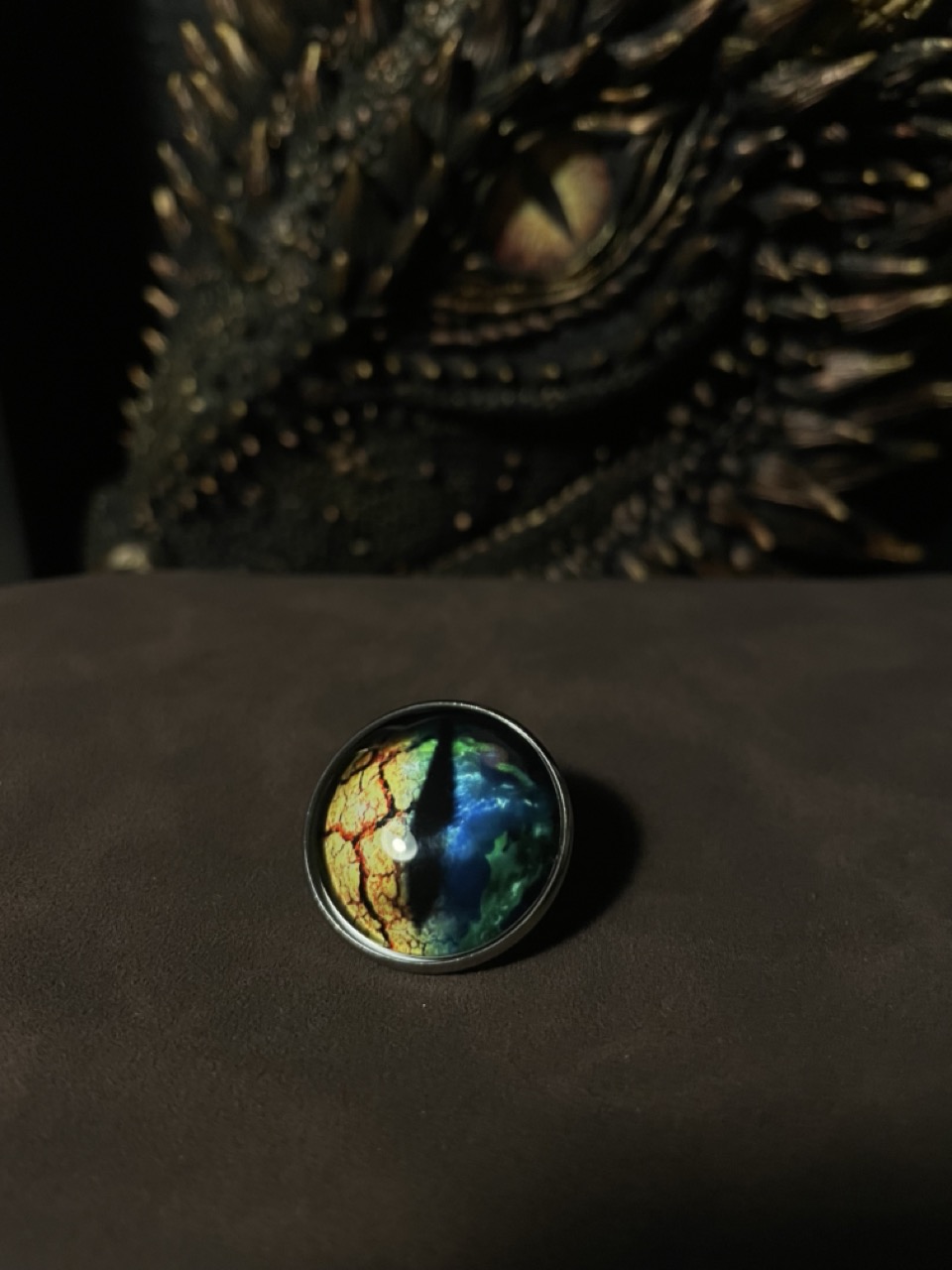 Large Dragon Eye Pin