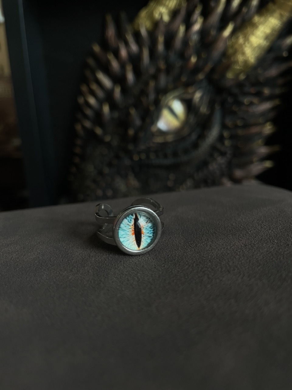 Small Dragon Eye Ring