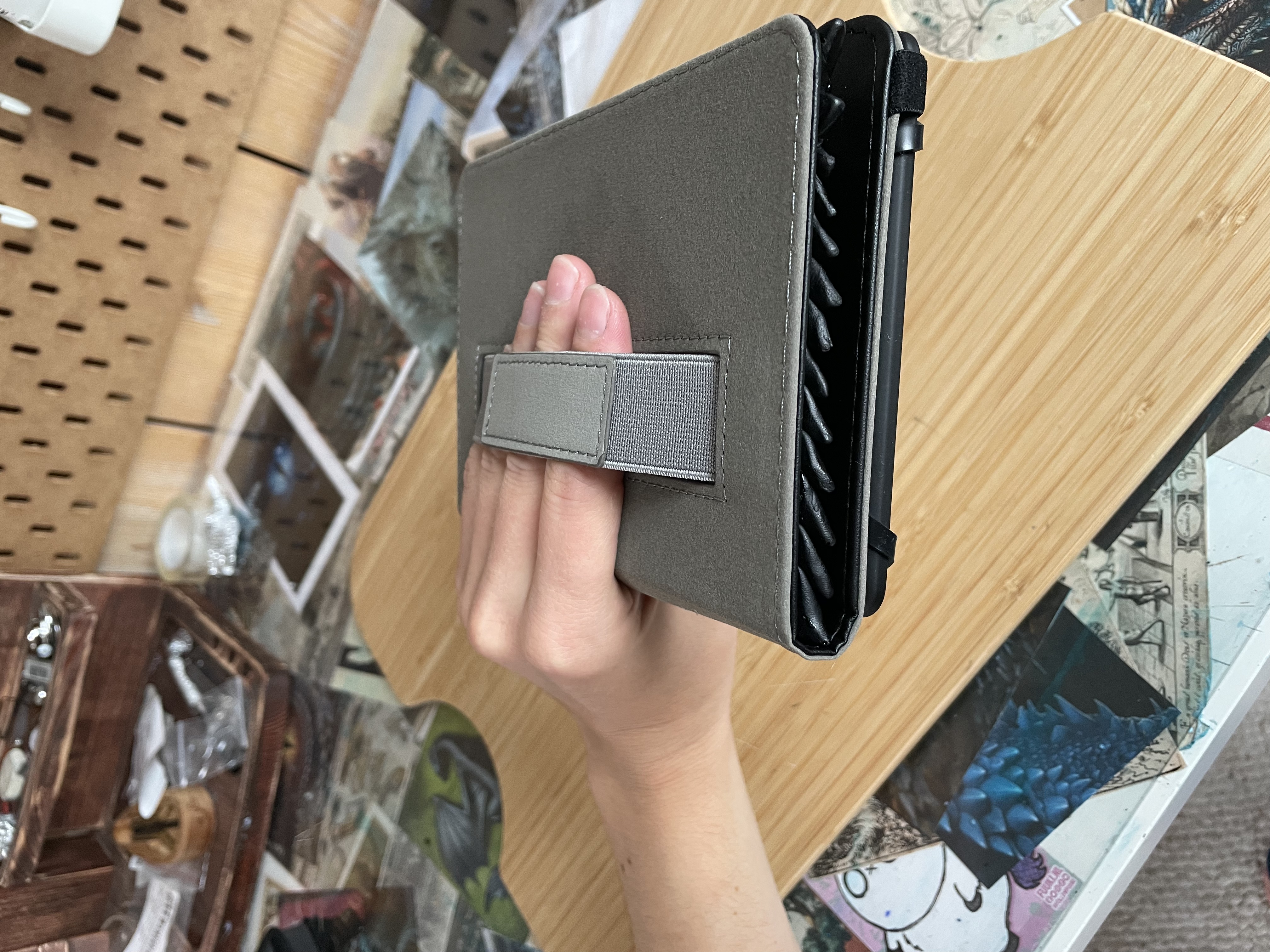 3D dragon universal e-book case