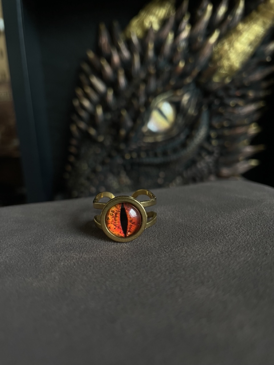 Small Dragon Eye Ring