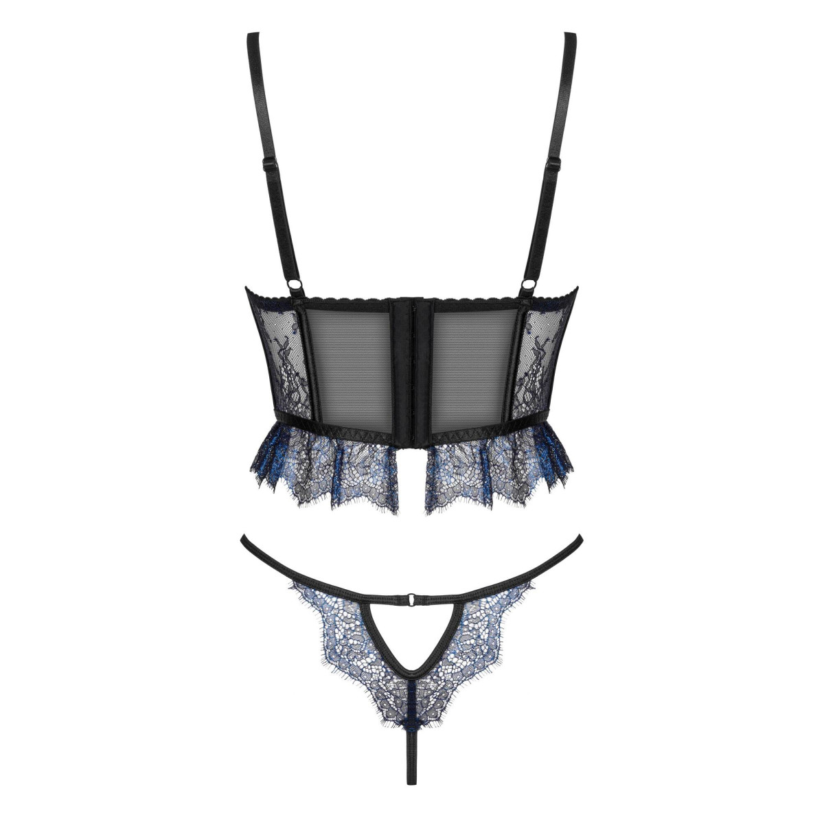 Saphira 2-Piece Set – Blue & Black