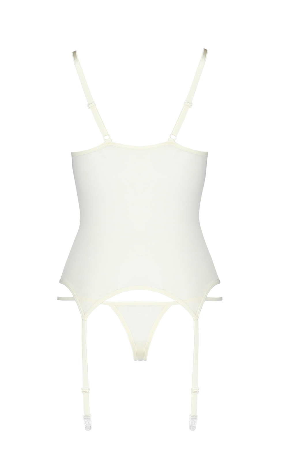 Emma Corset & Thong Set – Ecru