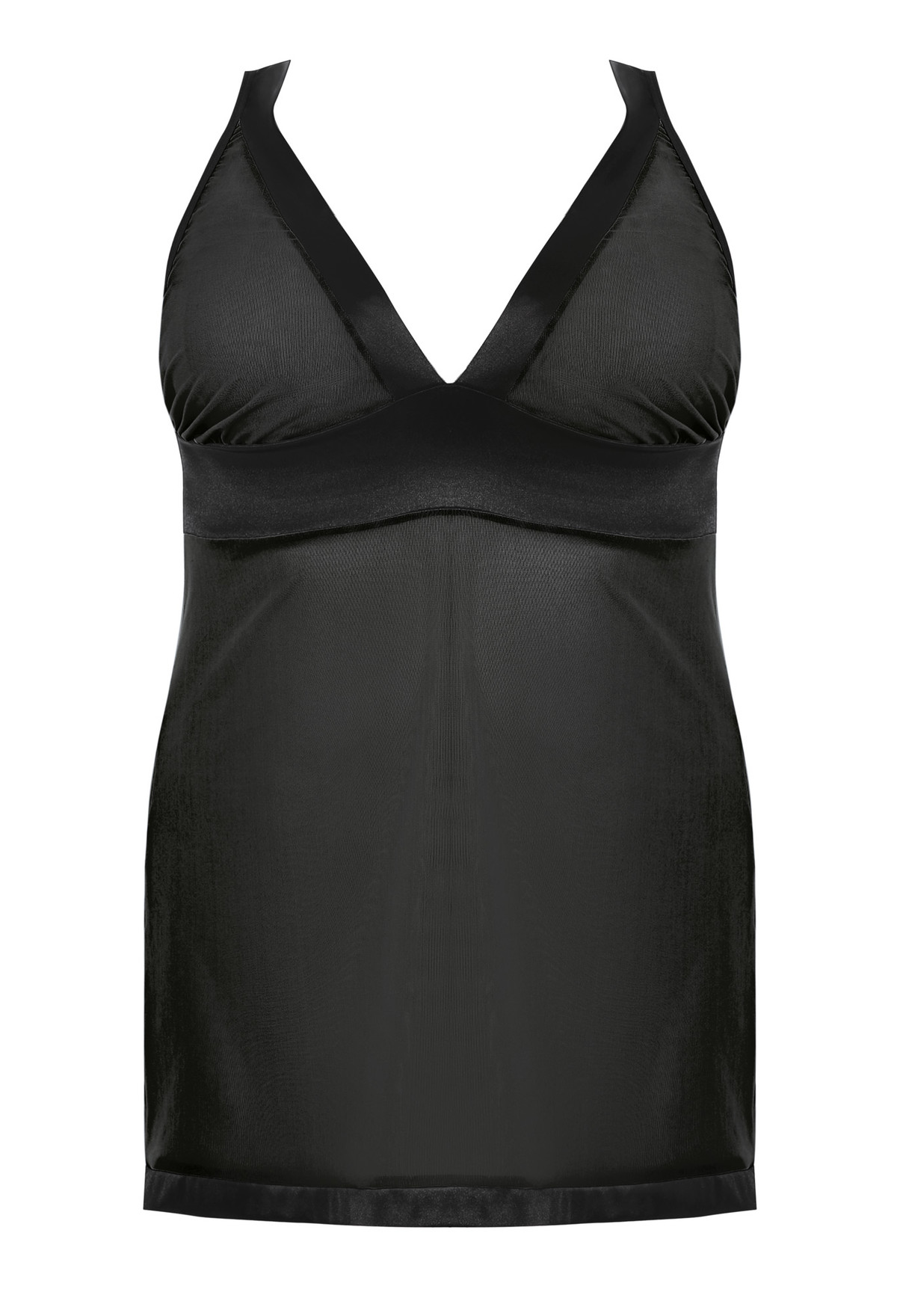 Samara Chemise Black – Sensual Nightgown-1403