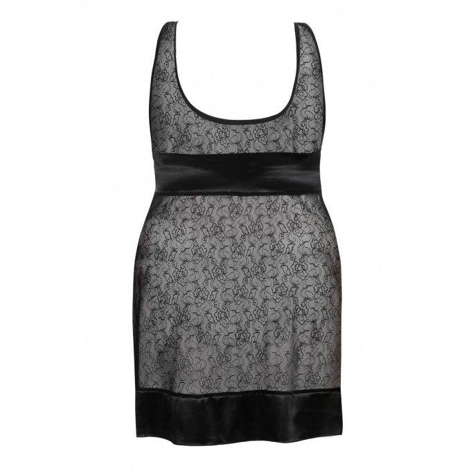 Nightgown Elisya black-1411