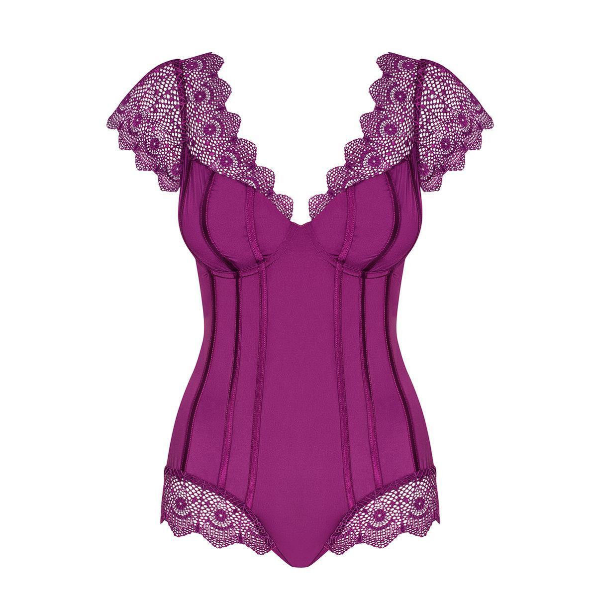 Moketta Purple Bodysuit
