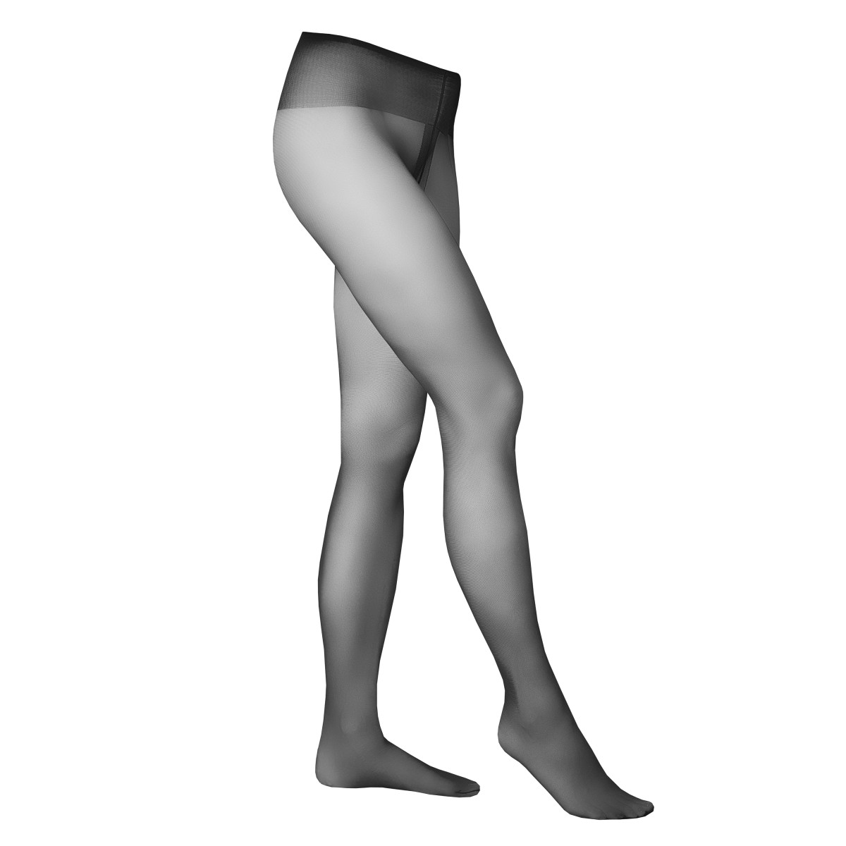 T003 Tights black 20den - Elegant comfort with a cotton touch