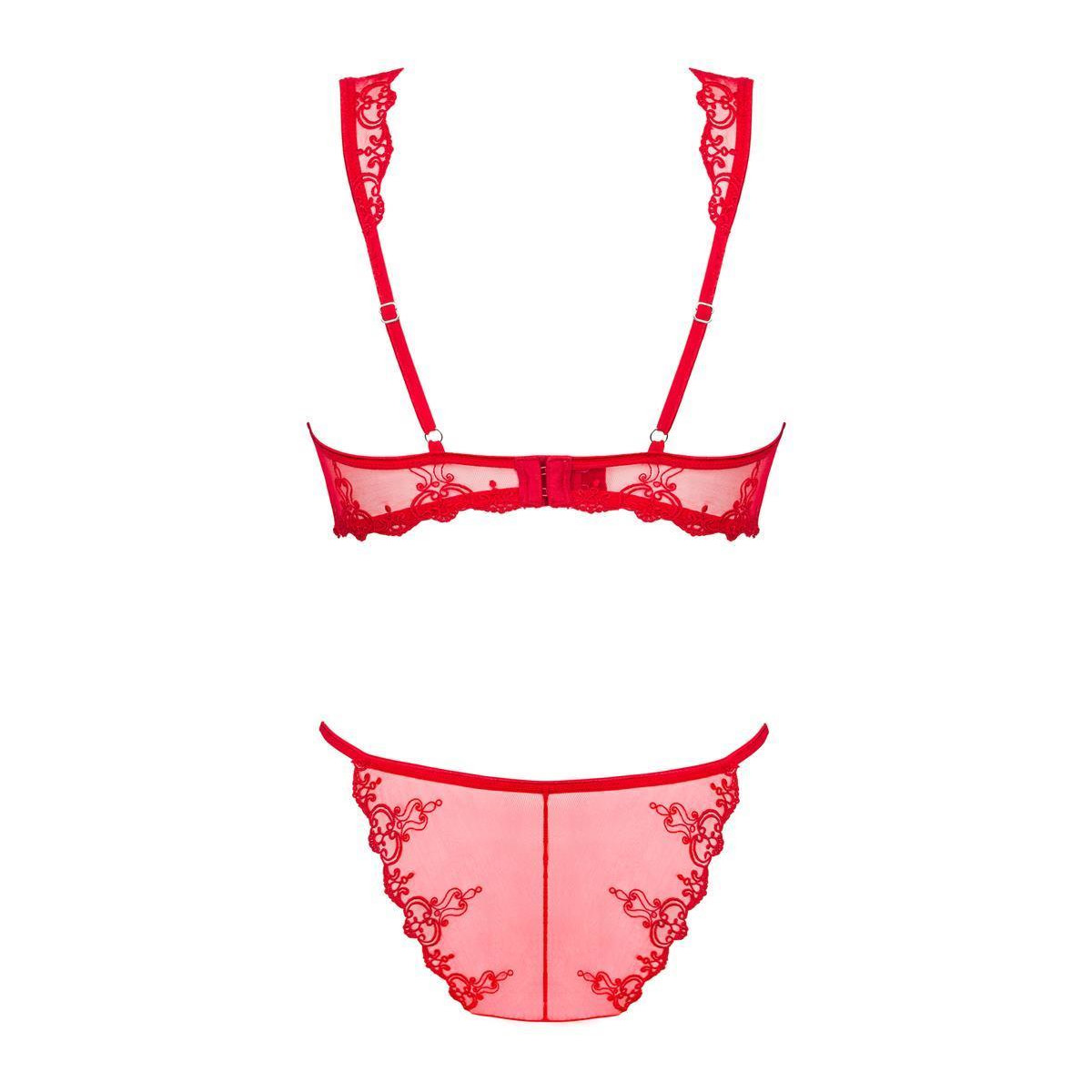 Lonesia 2-Piece Bra set red