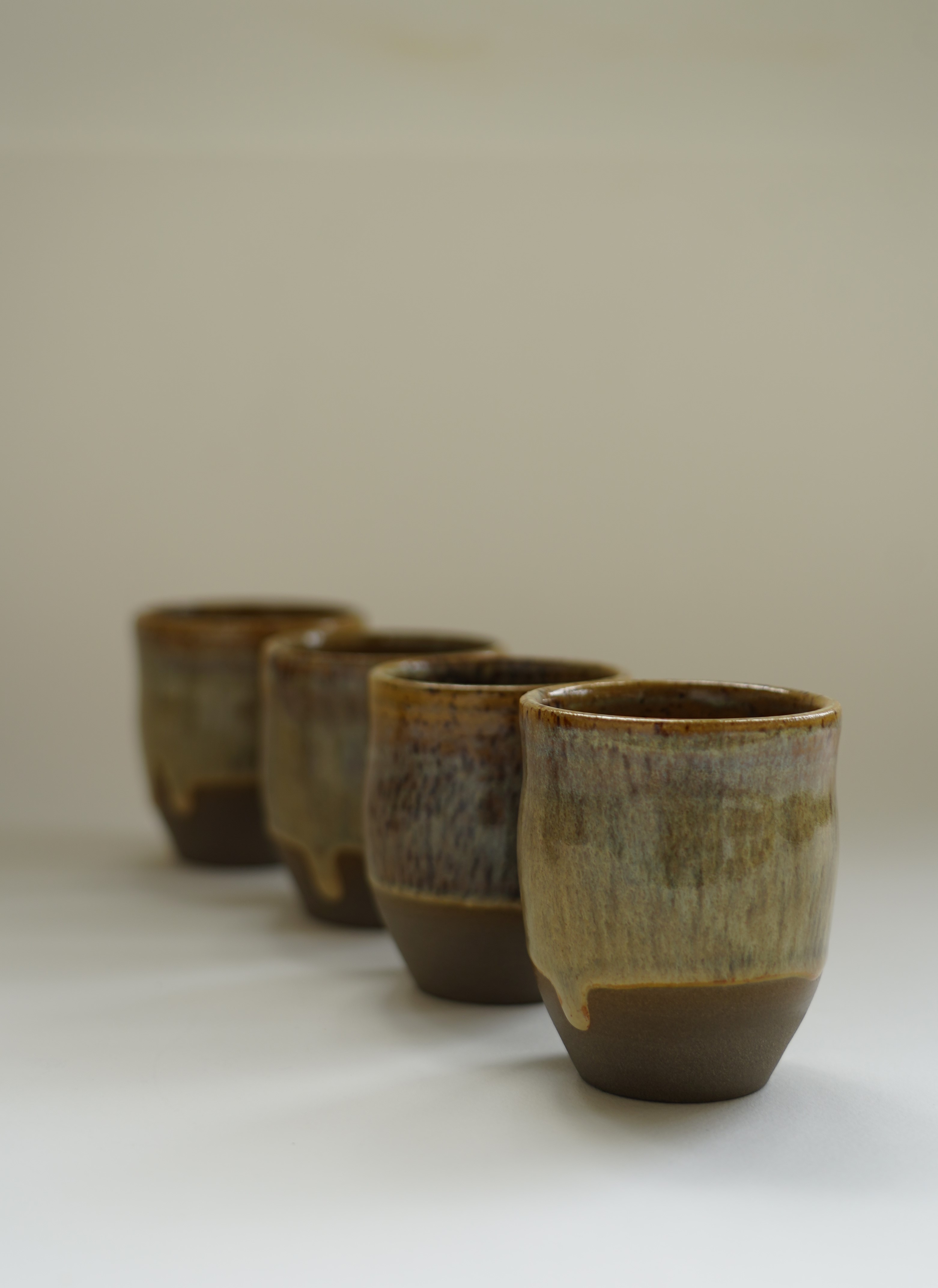 Tasse Expresso Grès anthracite