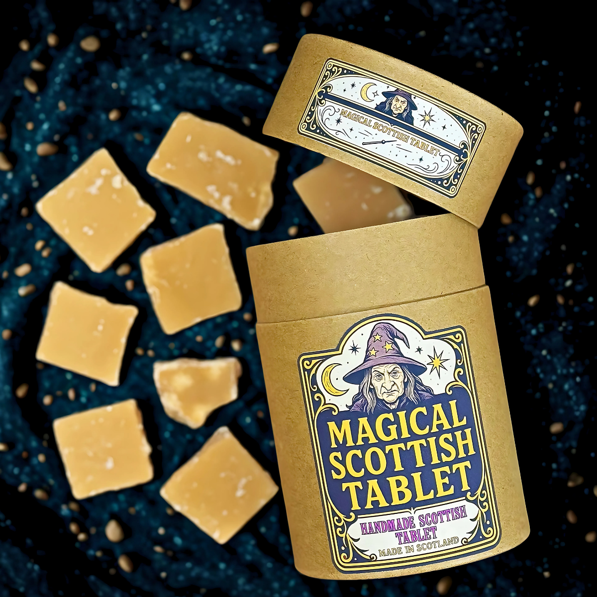Tablette écossaise magique