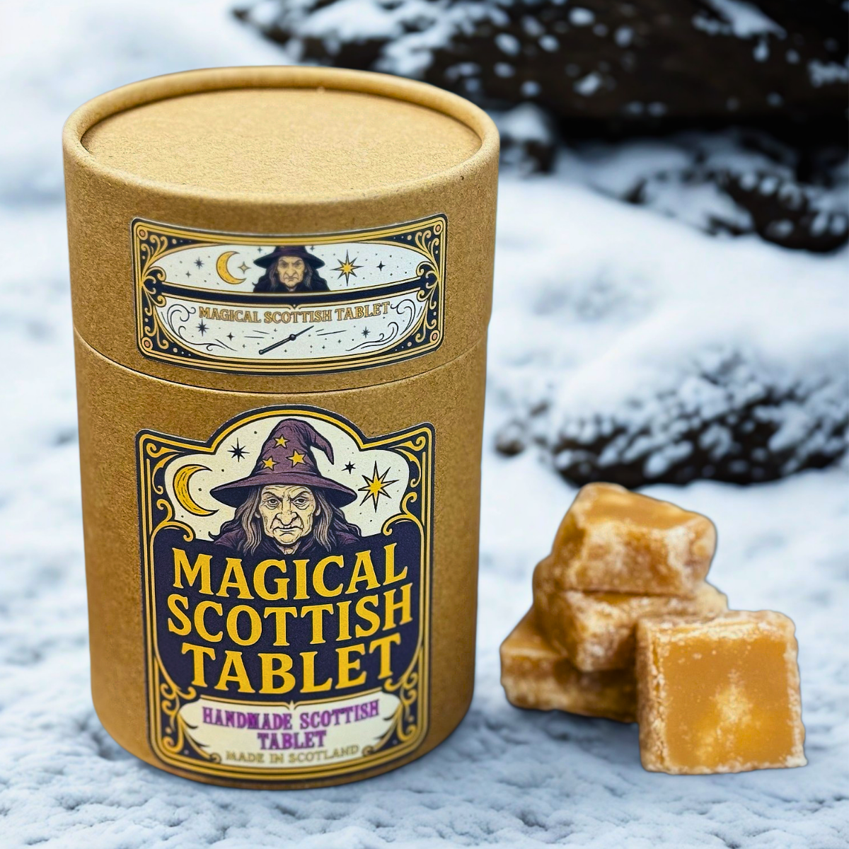 Tablette écossaise magique