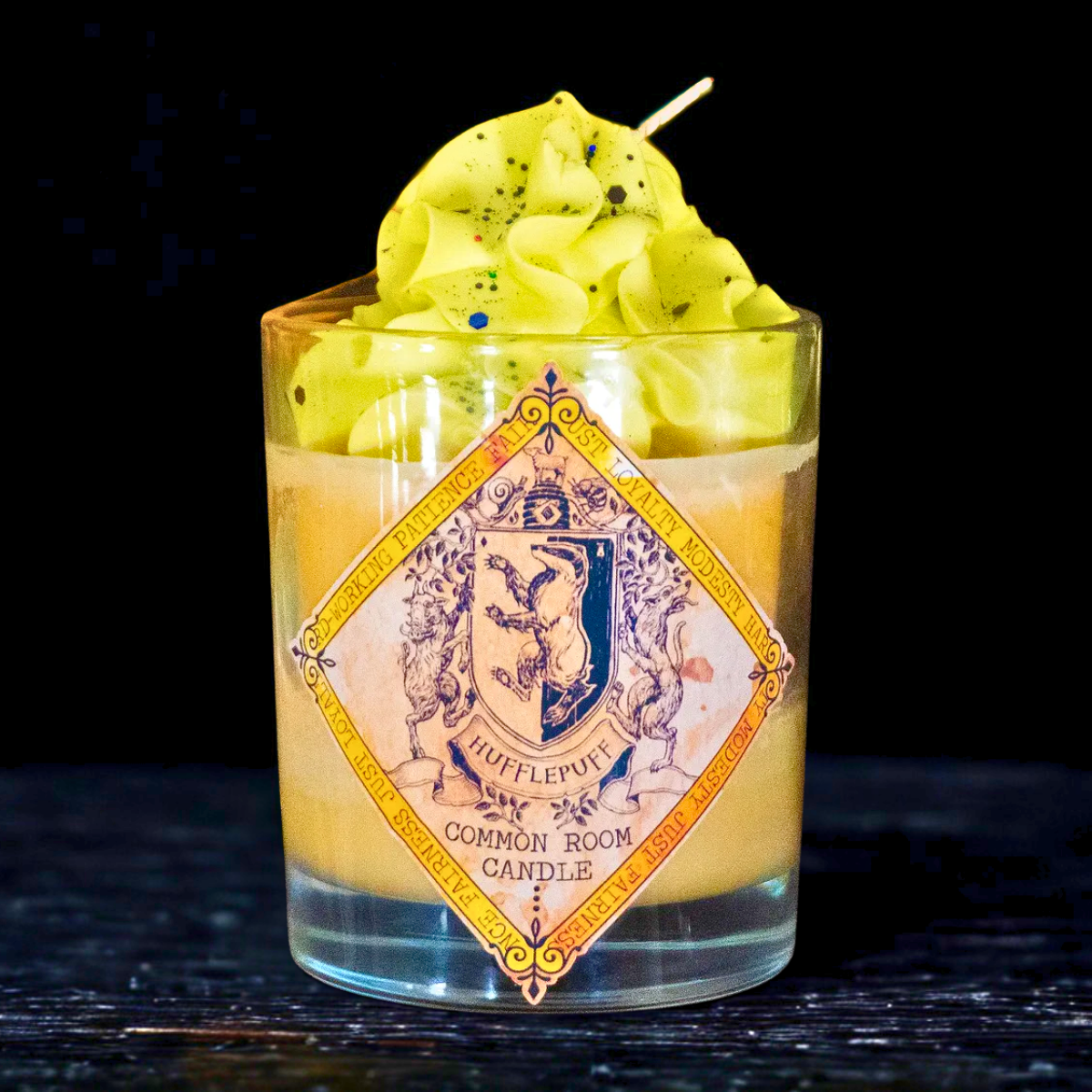 Bougie Hufflepuff