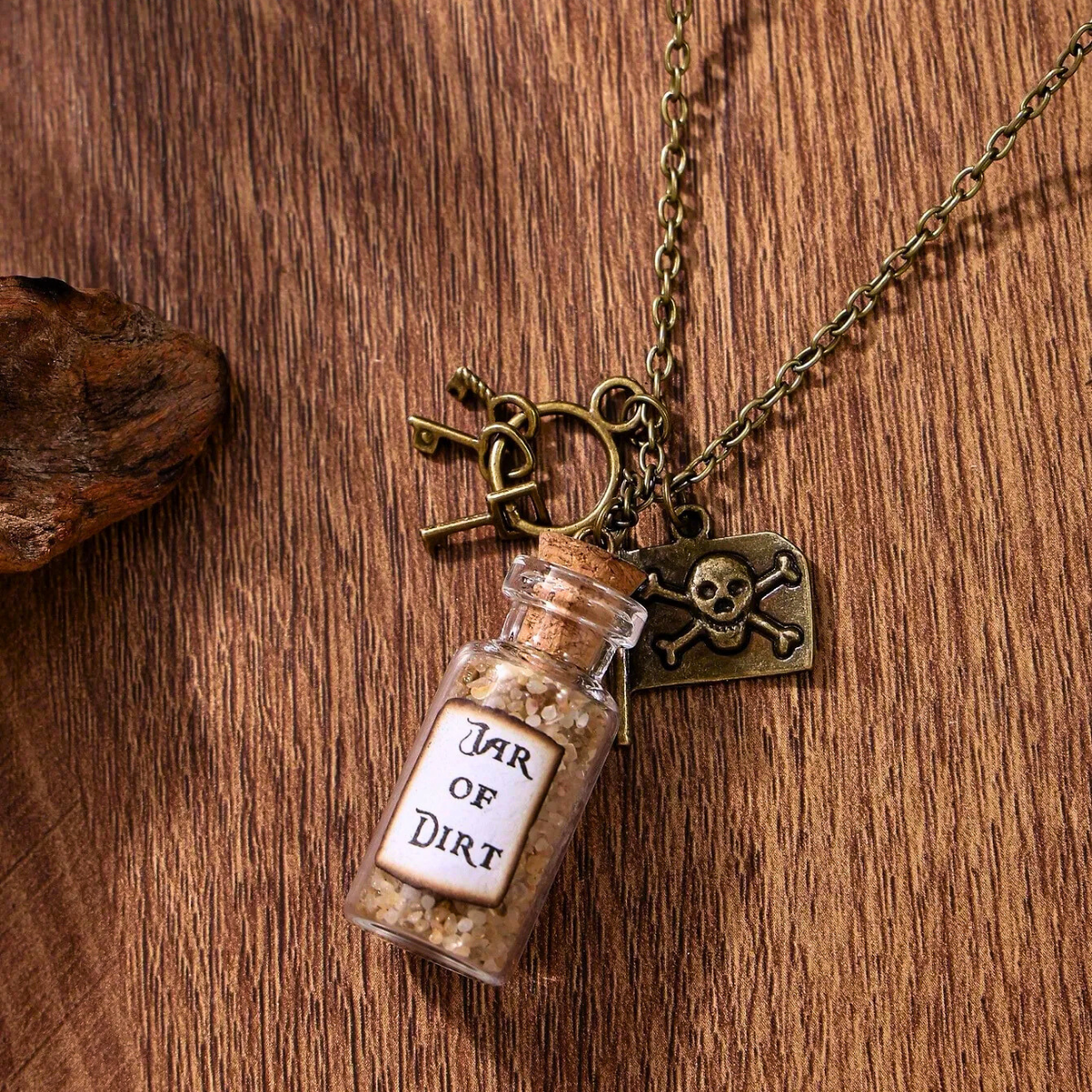 Collier flacon « Jar of Dirt »