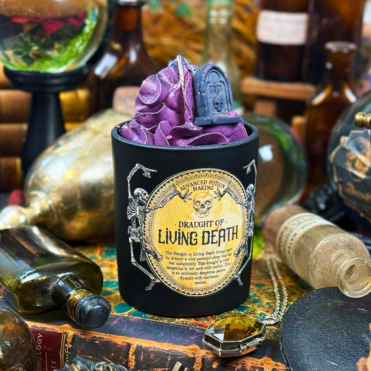 Bougie Fabrication Potion Mort Vivant