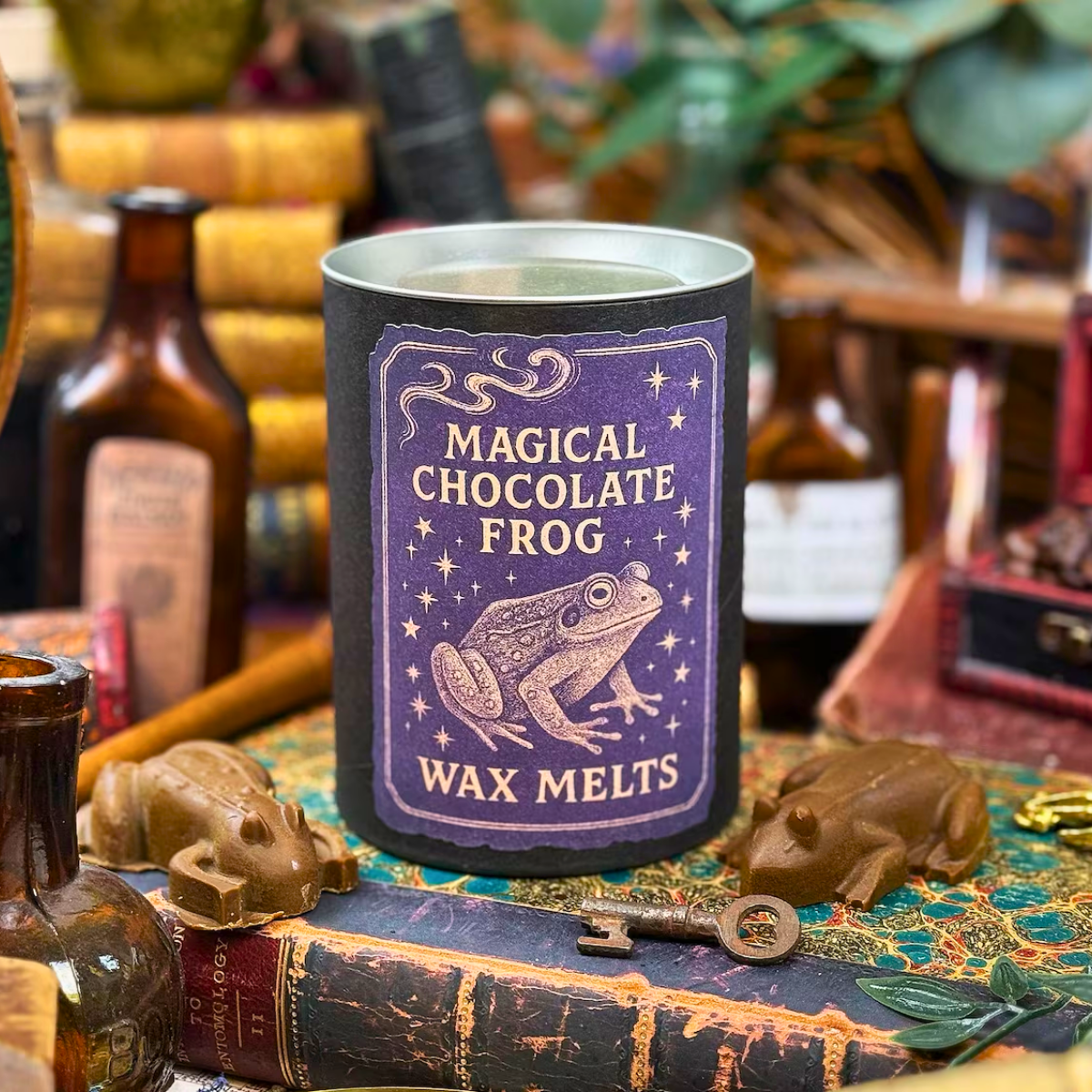 Grenouille magique en chocolat