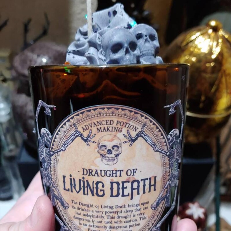 Bougie Fabrication Potion Mort Vivant