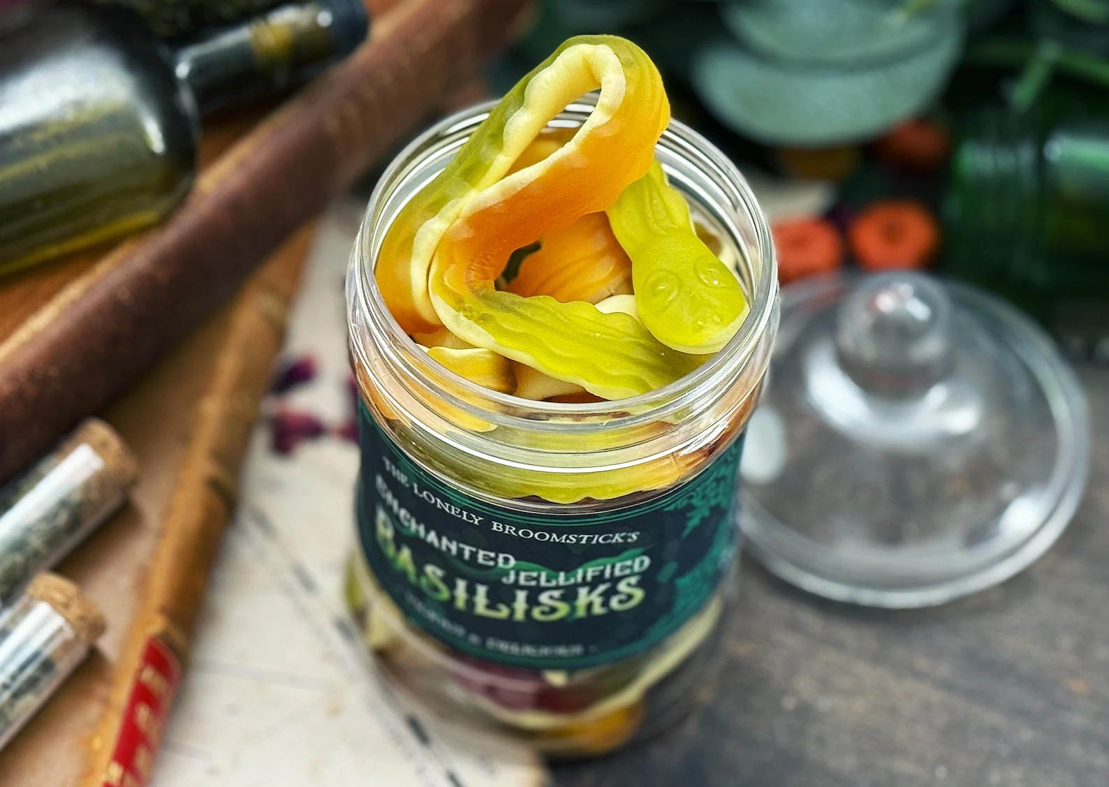 Basilics Serpents gélifiés enchantés +300g